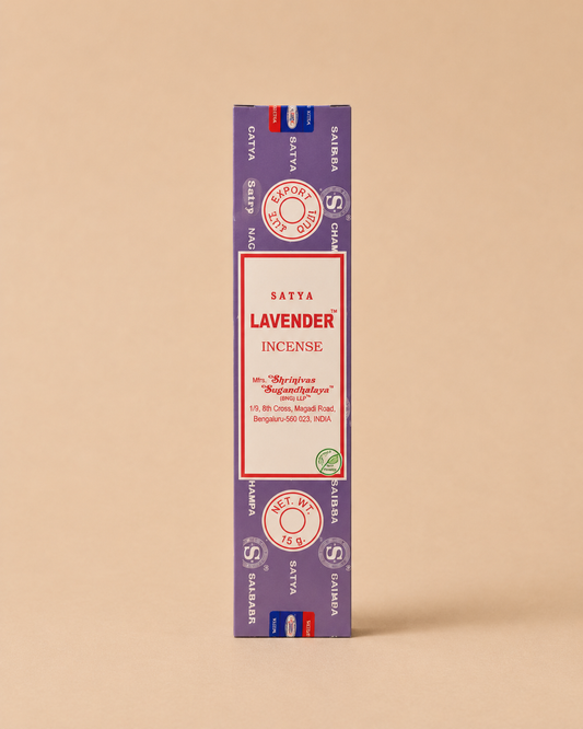 Varillas de Incienso Satya – Lavanda 15 gr