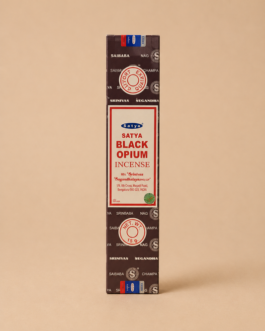 Varillas de Incienso Satya – Black Opium 15 gr