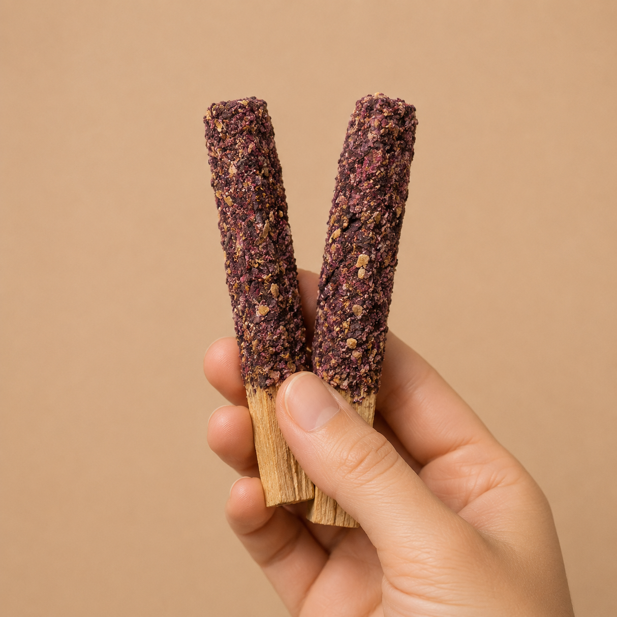 Palo Santo Manto Herbal -Rosa- 2 ud