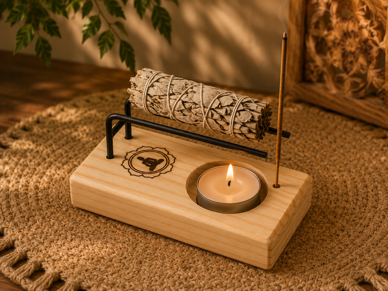 Quemador de madera